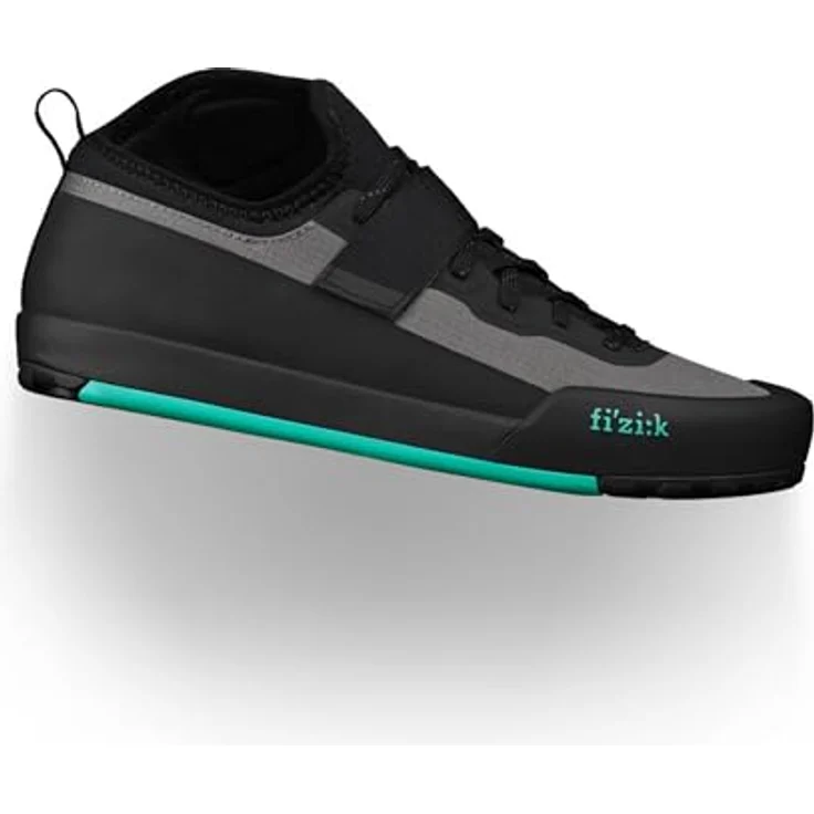 Fizik Gravita Tensor Flat MTB-Schuhe, schwarzes Ripstop-Obermaterial, Vibram Megagrip Sohle, EU 47 – Bild 1