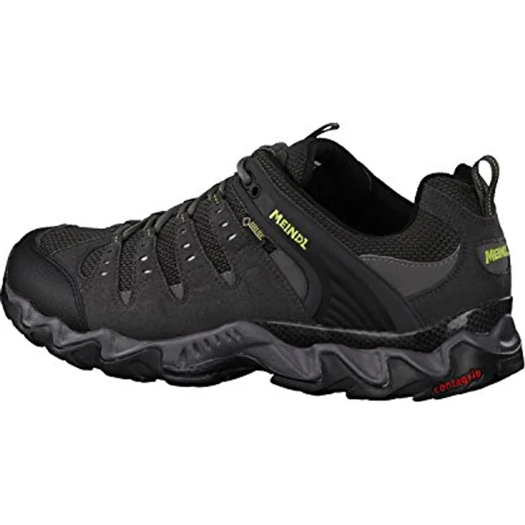 Meindl Respond GTX, Wanderschuh anthrazit / lemon mit GORE-TEX® Membran und AIR-ACTIVE® Fußbett, 410g – Bild 3