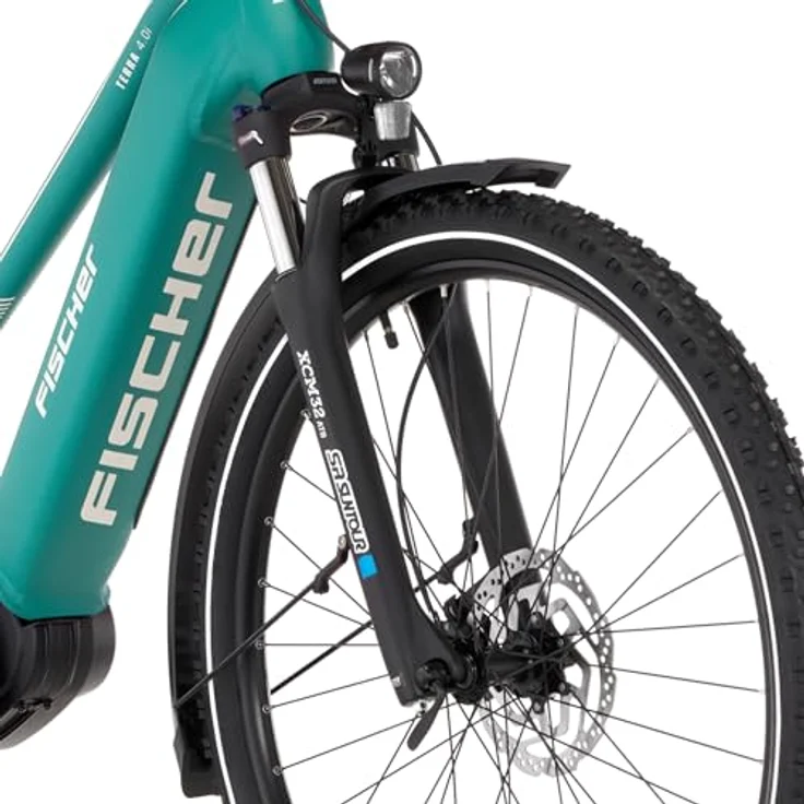 FISCHER TERRA 4.0i E-Bike, 29 Zoll, RH 50 cm, 630Wh, Adventure green matt, hydraulische Scheibenbremsen, Bafang Mittelmotor mit 80Nm, 150 km Reichweite – Bild 7