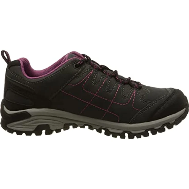 Brütting Mount Shasta Low, Damen Wanderschuhe mit flexiblem Wechselfussbett, grau – Bild 6