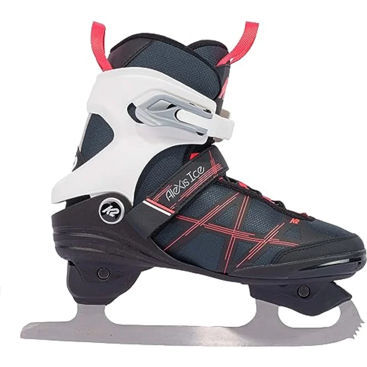 K2 Damen Schlittschuhe ALEXIS ICE FB, gray-pink, mit Edelstahl-Eiskunstlaufkufen und wasserabweisendem Material – Bild 3