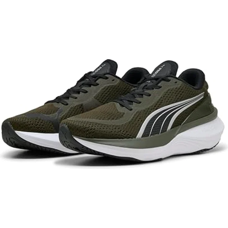 Puma Scend Pro 2, Damen Laufschuhe mit PROFOAM Dämpfung, Grün, Größe 42.5 – Bild 1