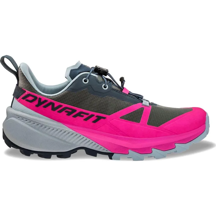 Dynafit Traverse 2 W, Damen Wanderschuh in Pink Glo/Cinder, Größe UK 6, aus recyceltem Material