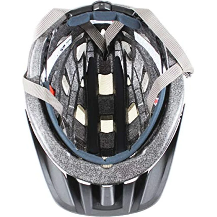 Uvex i-vo cc, Fahrradhelm mit 3D IAS Anpassungssystem, 24 Belüftungskanälen, schwarz Carbon-Look, 52-57 cm – Bild 4