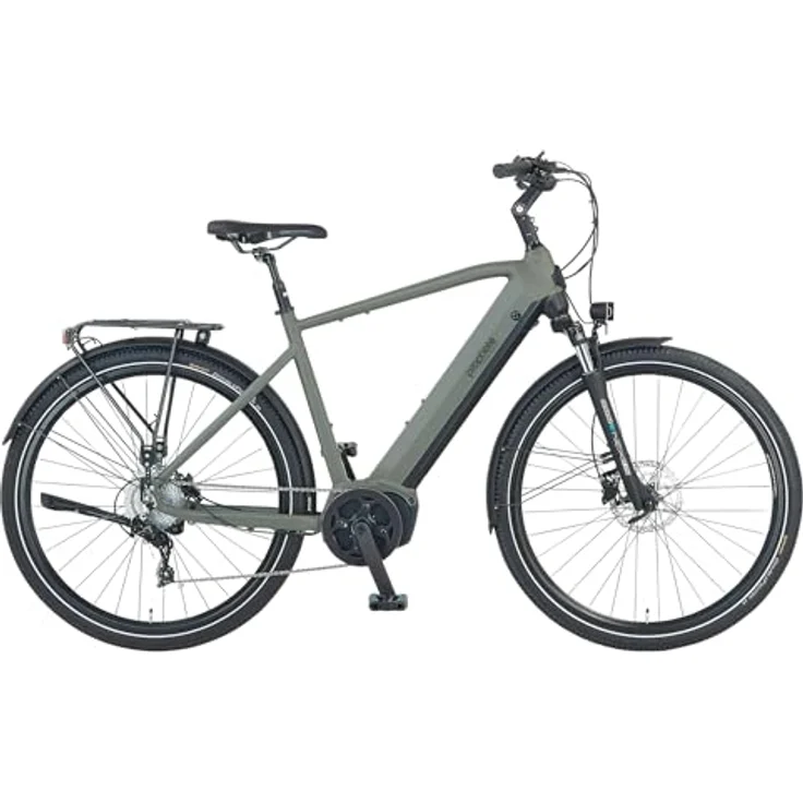 Prophete ENTDECKER 4.0 E-Bike, 28" RH: 54, Mittelmotor 250 W/100 Nm, 9-Gang Kettenschaltung, TFT-Display, 48 V Akku, Schwarz/Anthrazit – Bild 1
