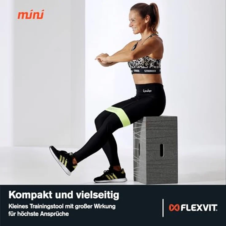 FLEXVIT Mini 10er Set Rehab (Gelb), Sehr leichte Widerstandsbänder für Gruppentherapie und Mobilitätsübungen, ideal für Einsteiger und Recovery – Bild 4