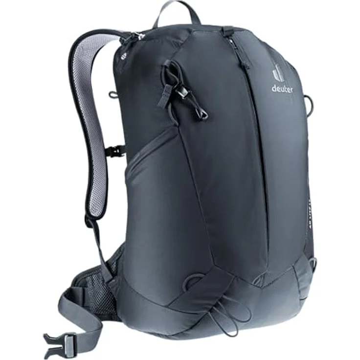 deuter AC Lite 17 Wanderrucksack (Modell 2024) mit Aircomfort Netzrücken-System, schwarz – Bild 5