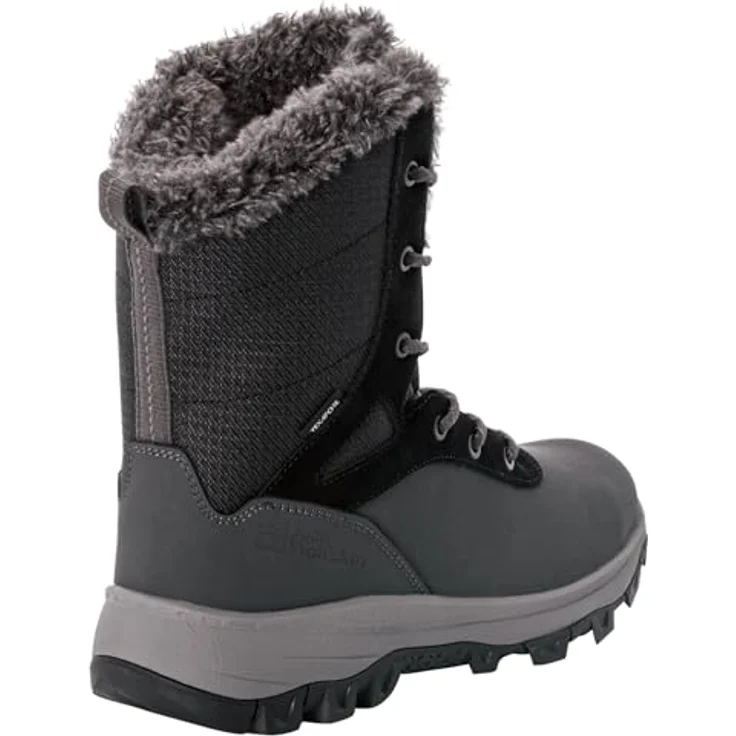 Jack Wolfskin Everquest Snow High Texapore, Winterschuhe mit wasserdichter TEXAPORE-Membran und Hochleistungs-Isolierung bis -30°C, schwarz – Bild 5