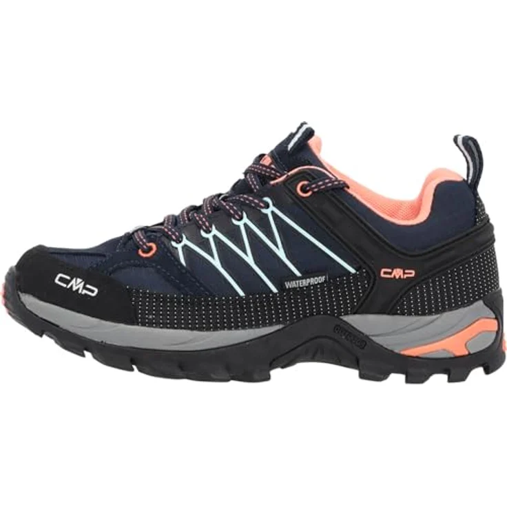 CMP Campagnolo Rigel Low WP, Damen Wanderschuhe mit wasserdichter Clima Protect Technologie, schwarz, Größe 39 – Bild 2