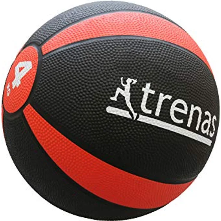 trenas Gummimedizinball PRO - Der professionelle Medizinball - 4 KG - Preisvergleich