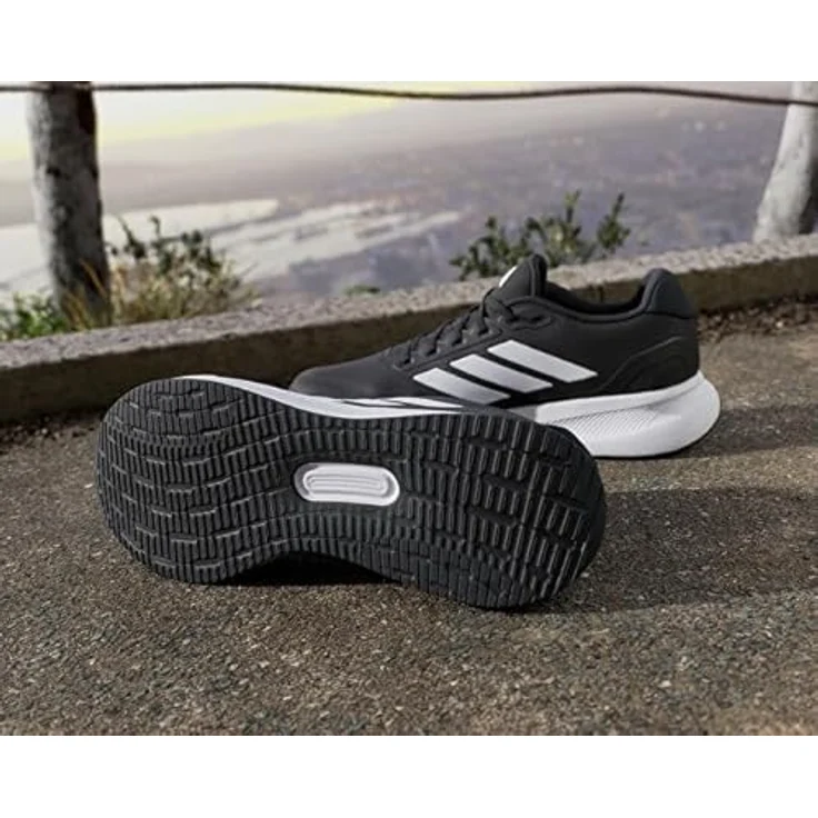 Adidas Runfalcon 5 Laufschuh, vielseitiger Alltagsschuh in Schwarz – Bild 2