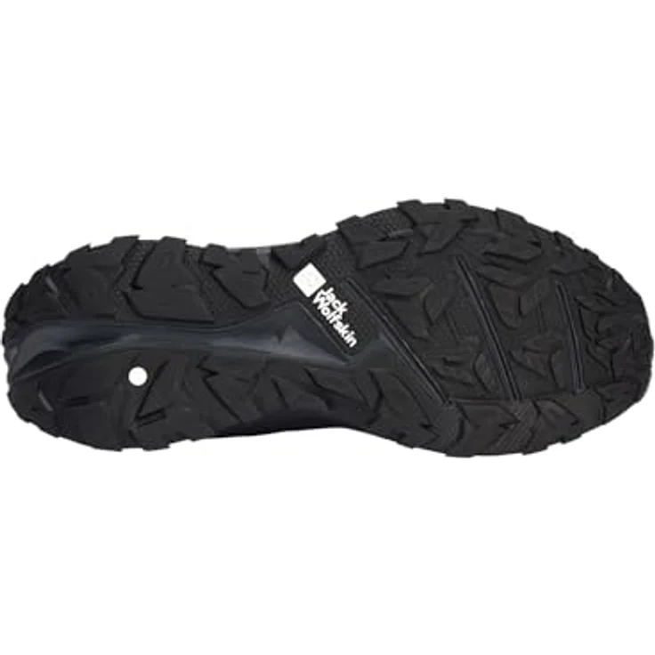 Jack Wolfskin PS Trail Knit Low M, Herren Wanderschuhe mit TEXARIDE-Technologie, Schwarz – Bild 6