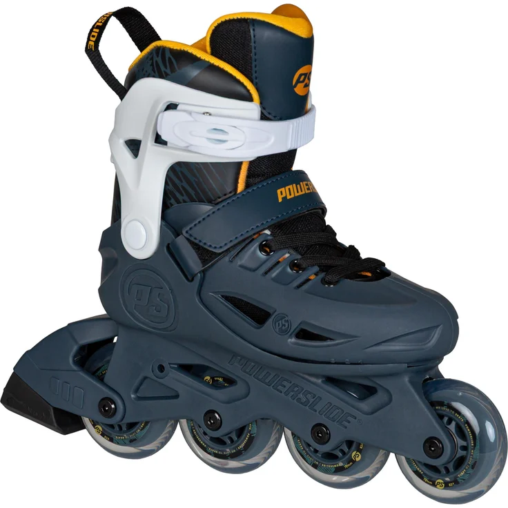 Powerslide Stargaze Dusk, Inline Skates für Kinder, verstellbar in den Größen 29-32, leichte Unibody-Konstruktion mit ABEC 7-Kugellagern und hochwertiger Rad-Ausstattung