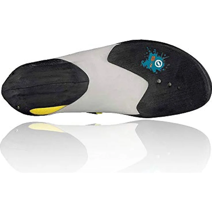 Scarpa Veloce Kletterschuhe, Herren, mit Klettverschluss, Größe 43.5, Schwarz – Bild 3