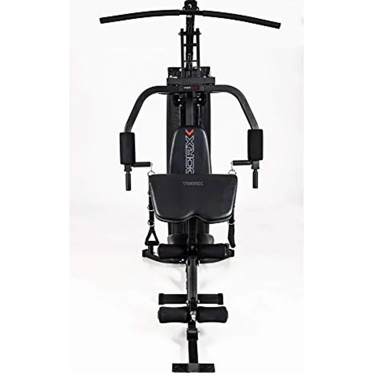 Toorx Fitness MSX-50 Home Gym mit Leg Press, kompakte Kraftstation mit 70-kg-Gewichtsstapel und verstellbarem Sitz – Bild 2