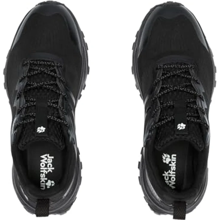 Jack Wolfskin PS Pro Texapore Low W, Damen Wanderschuhe mit optimalem Komfort und Wetterschutz, Schwarz – Bild 3