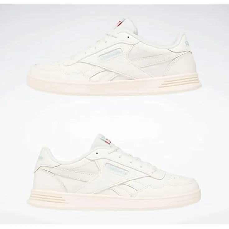 Reebok Court Advance, Sportschuhe für Damen, Weiß, EU 37 1/2, langlebiges Leder-Synthetik-Obermaterial, rutschfeste Gummi-Sohle – Bild 10