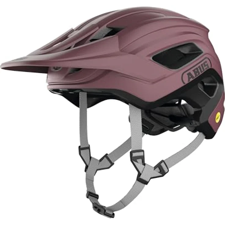 ABUS MTB-Helm Cliffhanger MIPS, Fahrradhelm mit MIPS Aufprallschutz, großen Lüftungsöffnungen, leichtem Design (350 g) für Damen und Herren, Rot, Größe M – Bild 4