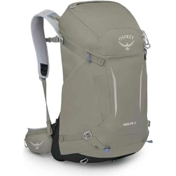 Osprey Hikelite 32 Wanderrucksack für Männer, langlebig und komfortabel, Tan Concrete M/L – Bild 1