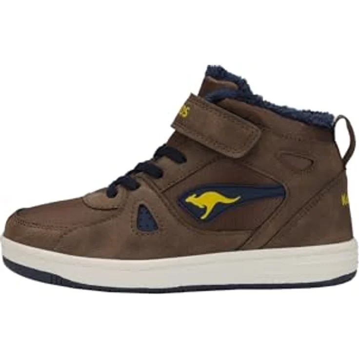 KangaROOS K-CP Kalley II EV High-Top Kinder Unisex Sneaker, warm gefüttert, braun – Bild 2