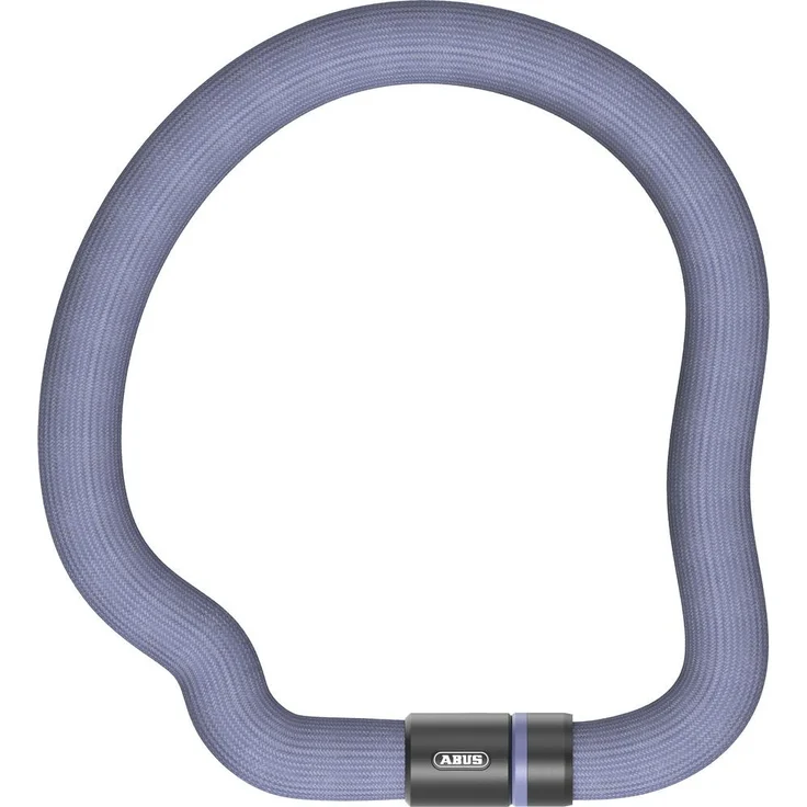 Abus Goose Lock, Veloschloss (110 cm) mit 6 mm starker Stahlkette und formstabiler Ummantelung aus Kunststofffasern – Bild 1