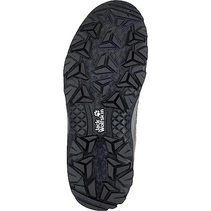 Jack Wolfskin Vojo Texapore Mid M Wanderschuhe Damen, grau, wasserdicht und atmungsaktiv, Größe 36 – Bild 4