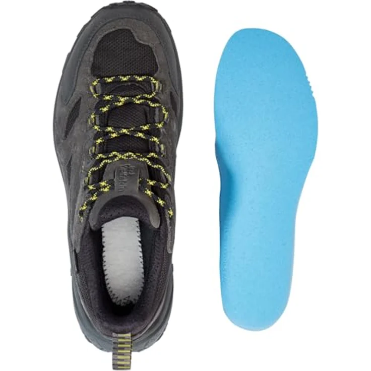Jack Wolfskin Vojo Tour Texapore Low M, Herren Wanderschuhe, wasserdicht, Grau, Größe 46 – Bild 7