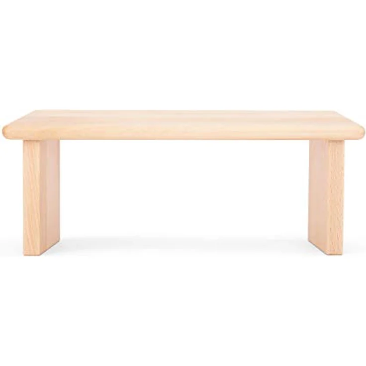 Bodhi Meditationsbank aus Holz (Buche) | Yoga Hocker aus Holz | Kniesitz Medibank für eine Tiefe Meditation | Variation: Lhasa – Buche geölt – Bild 2