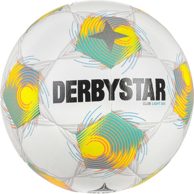 Derbystar Kinder Fußball Club Light 350 v26, Jugend-Trainingsball mit Dual-Bonded-Technologie und optimalem Grip, 350 g