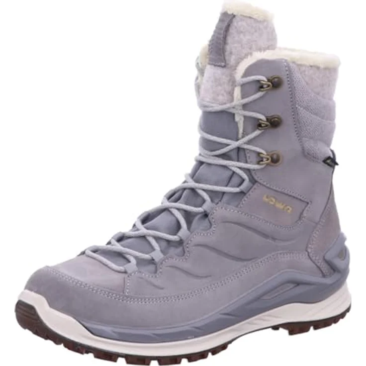 Lowa Lifestyle Calceta Evo GTX WS2, Damen Wanderschuhe mit wasserdichter Gore-Tex-Membran, graue Leder-Oberfläche, Größe 39.5 – Bild 4