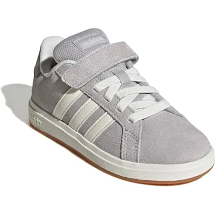 adidas JP5897_380, Laufschuhe für Kinder, Obermaterial aus Wildleder, Weiß/Grey Two/Off White, Größe 10.5K – Bild 3