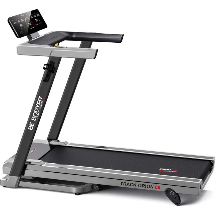 STAMM BODYFIT Laufband TRACK ORION 06, mit 40-Trainingsprogrammen und 3 extra großen LED-Anzeigen