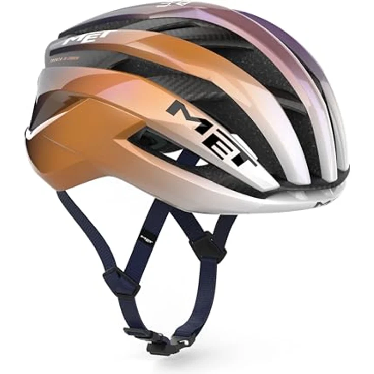 MET Helm TRENTA 3K CARBON, Limited Edition UAE Team ADQ, hervorragend belüftet, Größe 56/58 – Bild 5