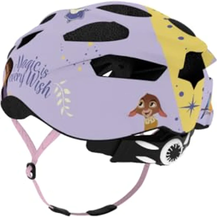 Seven Polska Kinder Fahrradhelm "WISH", Lila, M: 52-56cm, In-Mold-Tec, ab ca. 6 Jahre – Bild 8