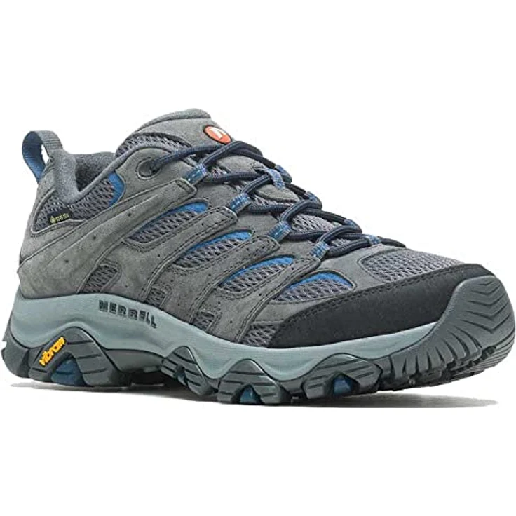 Merrell Moab 3 GORE-TEX®, Wanderschuhe mit stützender Innensohle und griffiger Vibram-Außensohle, Granite / Poseidon – Bild 2