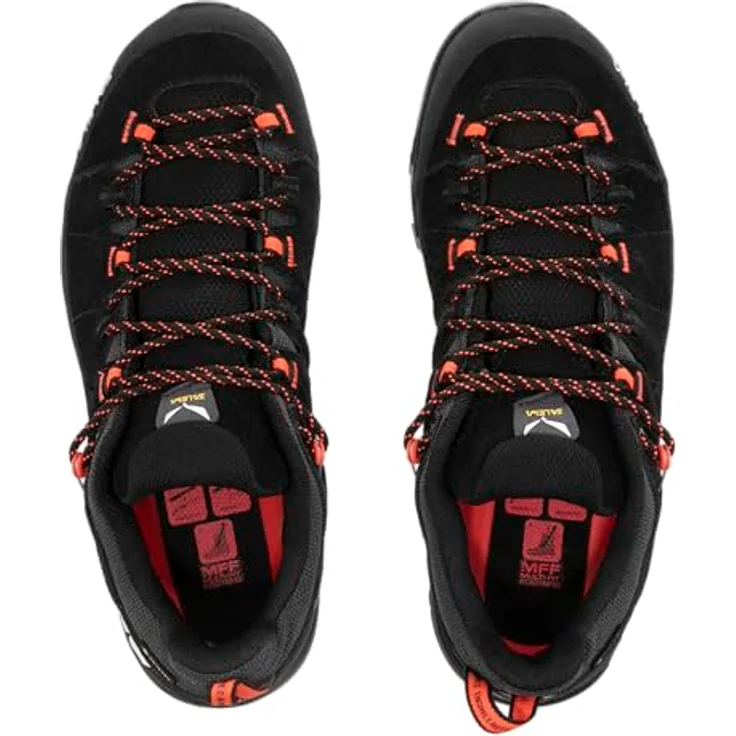 Salewa Alp Trainer 2 Gtx W, alpiner Wanderschuh für Damen mit GORE-TEX® Wetterschutz, schwarz/onyx – Bild 4