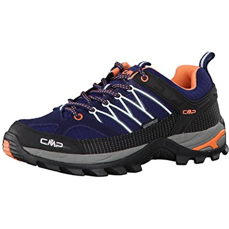 CMP Trekkingschuhe Damen Rigel Low, Wanderschuhe mit Full On Grip Technologie für optimale Dämpfung – Bild 1