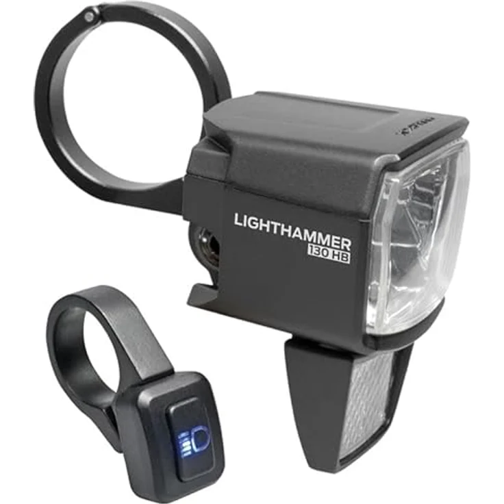 Trelock LS 930 HB-Lighthammer, Fahrrad-Frontlicht für E-Bikes, leistungsstark und langlebig