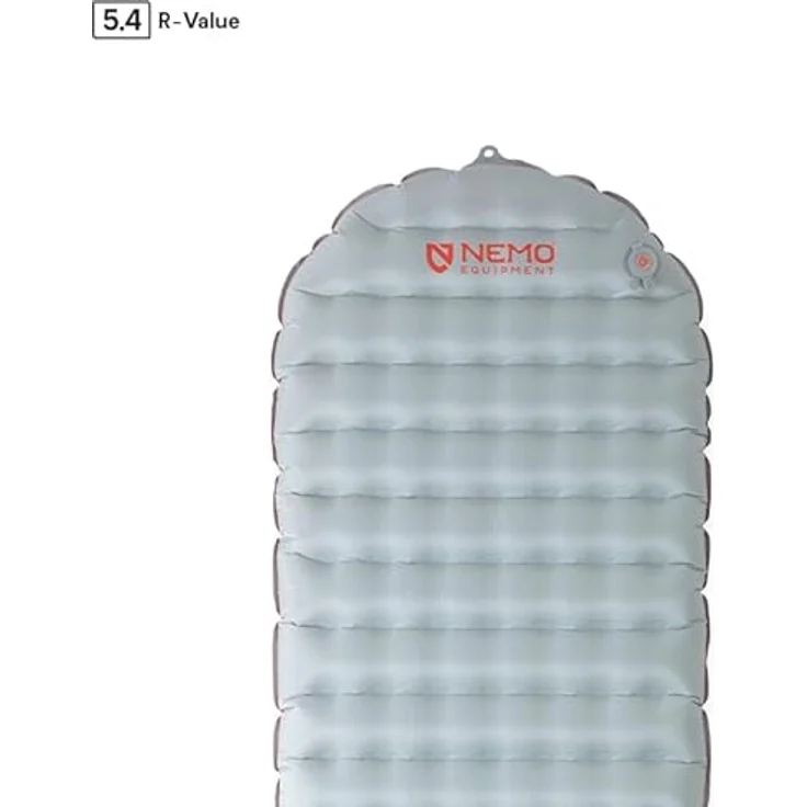 Nemo Equipment Tensor All-Season Mummy, Isomatte mit optimaler Wärmeisolierung, leicht und kompakt, inklusive Reparaturkit und Packsack – Bild 5