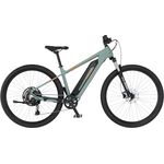 Fischer E-Bike MTB Montis 2.2 Active, Elektrofahrrad für Damen und Herren, RH 49, Heckmotor 50 Nm, 688 Wh Akku, hydraulische Scheibenbremse, 10 Gänge, schwarz