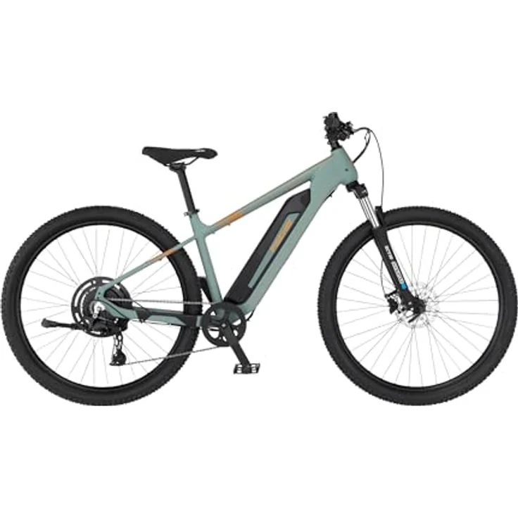 Fischer E-Bike MTB Montis 2.2 Active, Elektrofahrrad für Damen und Herren, RH 49, Heckmotor 50 Nm, 688 Wh Akku, hydraulische Scheibenbremse, 10 Gänge, schwarz – Bild 1