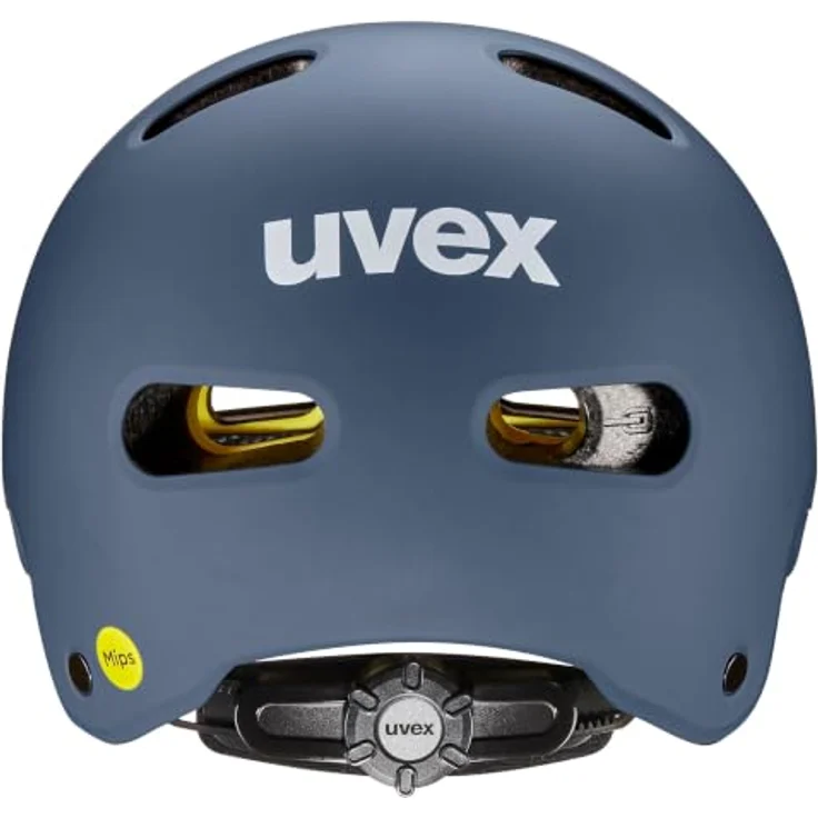 Uvex Kid 4 Style MIPS, Kinder-Fahrradhelm, dusk blue matt, mit MIPS-Technologie, abnehmbaren Innenpolstern und passive Belüftung – Bild 3
