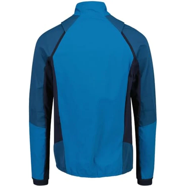 CMP Hybridjacke Softshelljacke Weste Herren, blau, abnehmbare Ärmel, wind- und wasserabweisend, atmbare Materialien, praktische Reissverschlusstaschen – Bild 2