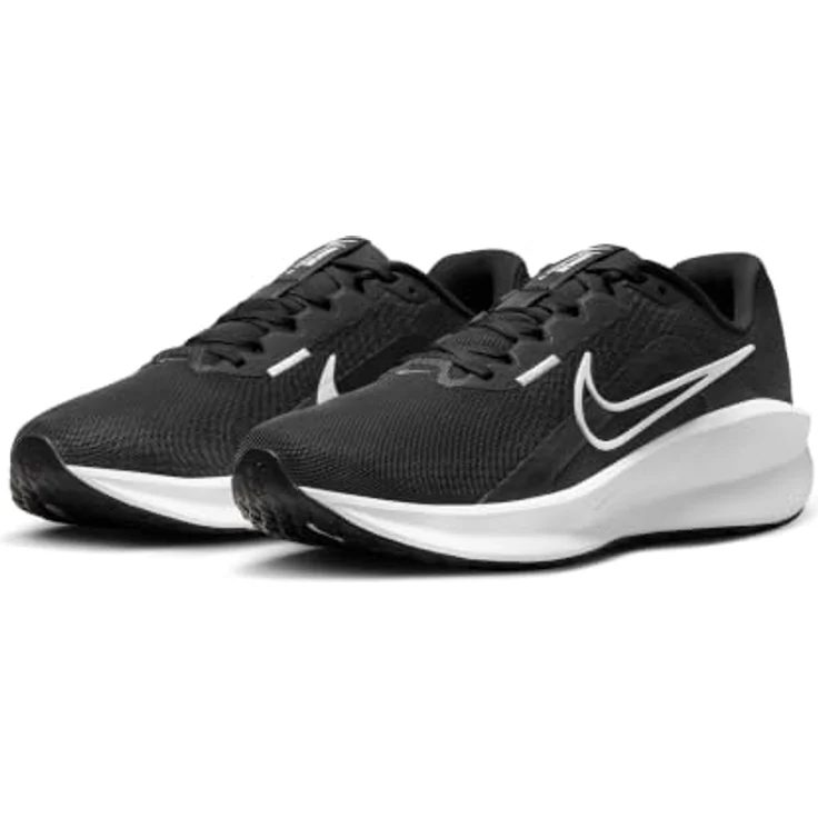 Nike DOWNSHIFTER 13, Laufschuhe für Herren, Schwarz, mit atmungsaktivem Sandwich-Mesh und robuster Gummilaufsohle – Bild 5