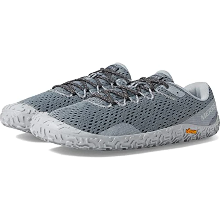 Merrell Vapor Glove 6 Monument, Barfuß-Laufschuhe mit Vibram EcoStep Sohle, atmungsaktives Mesh, 6 mm Höhe – Bild 2