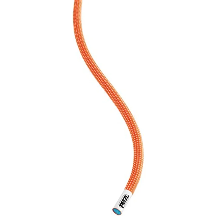 PETZL Verticality Halbseil, orange, 50m, leichtes Kletterseil mit wasserabweisender Imprägnierung und Middle Mark-Markierung – Bild 3