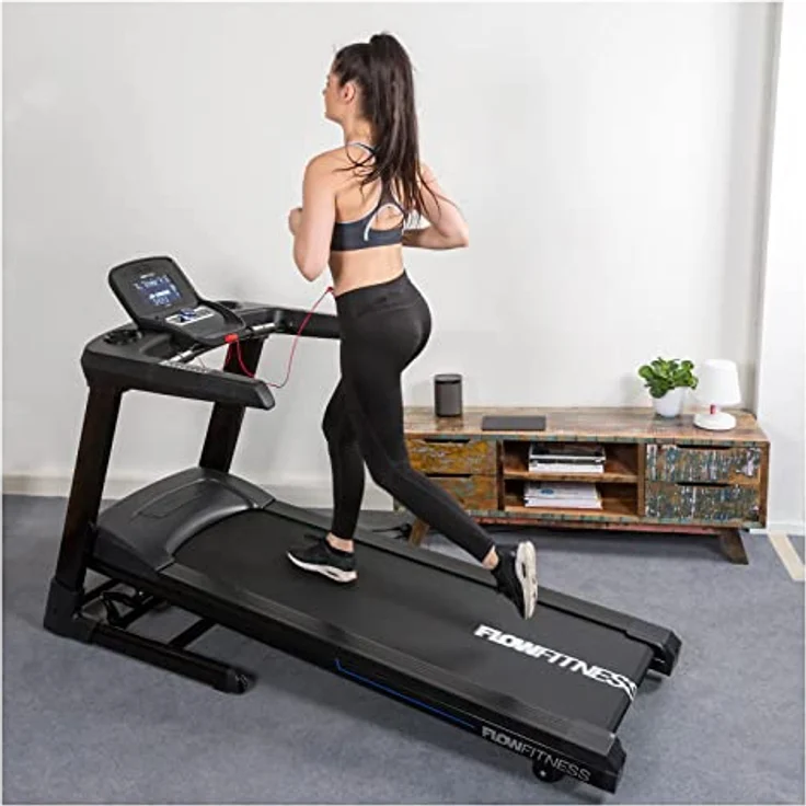 Flow Fitness Perform T2i Laufband - 29 Programme - klappbar - Herzfrequenzfunktion – Bild 4