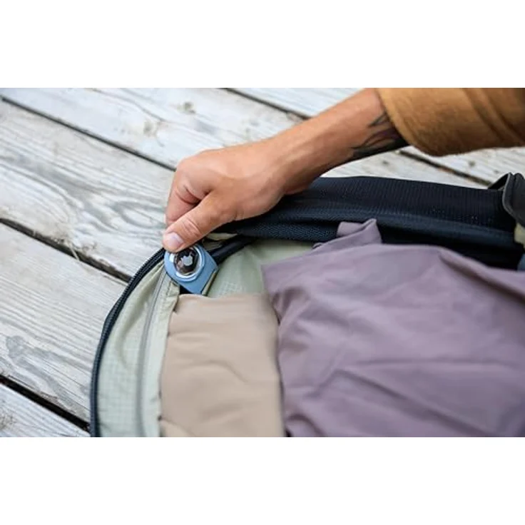 Gregory Border 40, Reiserucksack 56 cm, 100% Nylon, Farbe blau, 36 x 23 x 56 cm – Bild 7