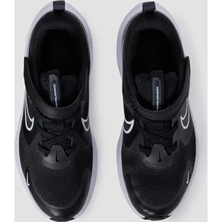 Nike Jungen Laufschuhe, atmungsaktives Mesh-Obermaterial, Schwarz, Größe 36 – Bild 4