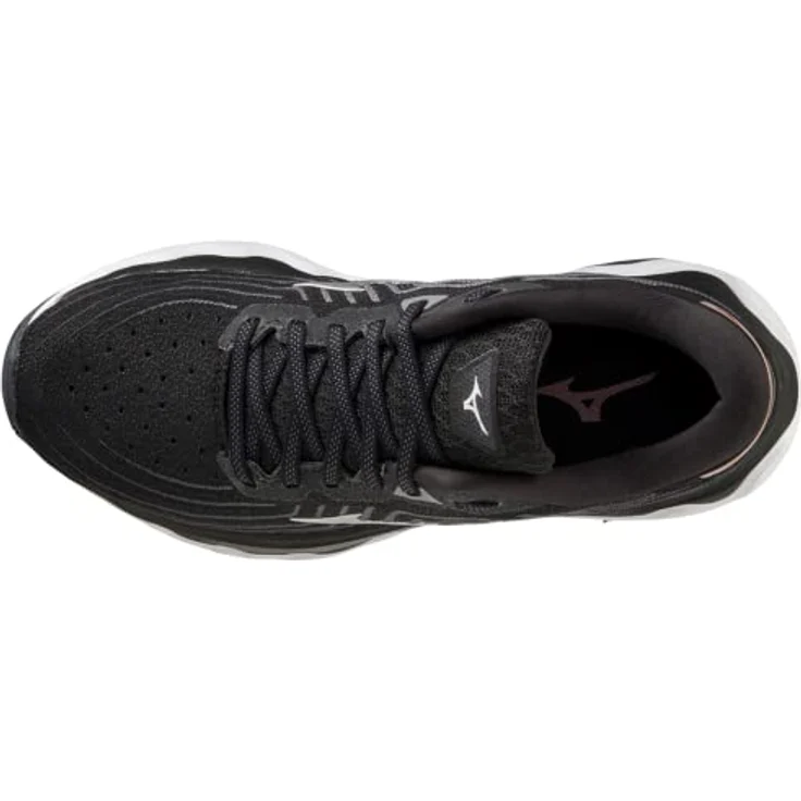 Mizuno Wave Horizon 6 Laufschuhe Damen, MIZUNO ENERZY Dämpfung, Smooth Stretch Woven, Farbe Black – Bild 4